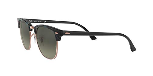 Ray-Ban 0RB3016 Gafas de sol, Spotted Grey/Green, 49 para Hombre