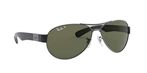 Ray-Ban 0RB3509 Gafas de sol, Gunmetal, 63 para Hombre