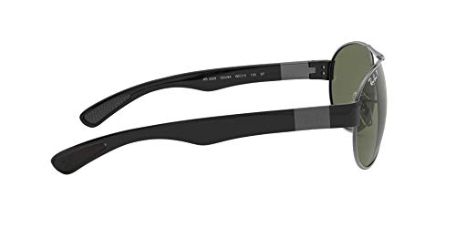 Ray-Ban 0RB3509 Gafas de sol, Gunmetal, 63 para Hombre