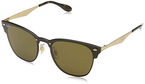 Ray-Ban 0RB3576N Gafas de sol, Brushed Gold, 40 Unisex