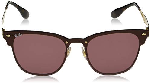 Ray-Ban 0RB3576N Gafas de sol, Brushed Gold, 40 Unisex