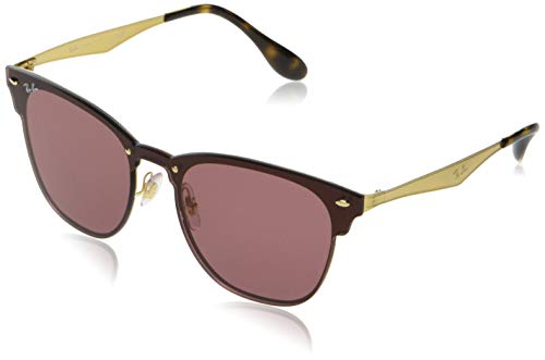 Ray-Ban 0RB3576N Gafas de sol, Brushed Gold, 40 Unisex