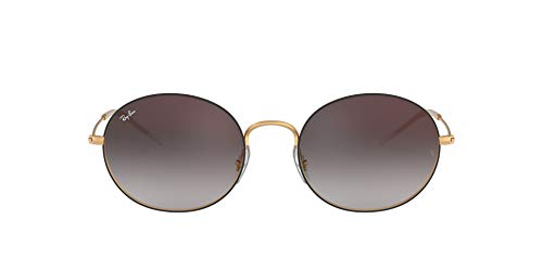 Ray-Ban 0rb3594 9114u0 53 Gafas de sol, Rubber Gold On Top Black, Unisex