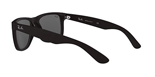 Ray-Ban 0RB4165F-58-622-6G Gafas, Rubber Black/Grey Mirror Silver, 58 para Hombre