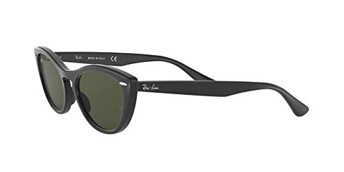 Ray-Ban 0RB4314N Gafas de sol, Black, 53 para Mujer