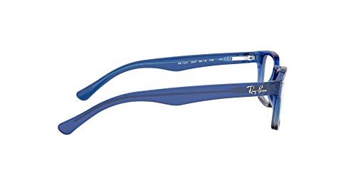 Ray-Ban 0Ry1531, Monturas de Gafas Unisex-Niños, Azul (Blue Gradient Iridescent Grey), 46