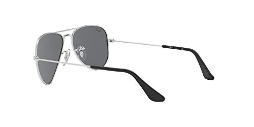 Ray-Ban JUNIOR 0rj9506s 212/6g 52 Gafas de sol, Shiny Silver, Unisex-niños