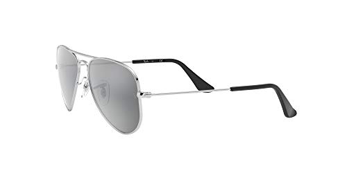 Ray-Ban JUNIOR 0rj9506s 212/6g 52 Gafas de sol, Shiny Silver, Unisex-niños