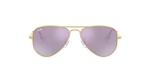 Ray-Ban JUNIOR 0rj9506s Gafas de sol, Matte Gold, 50 Unisex-Niño