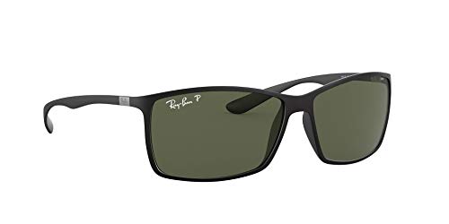 Ray-Ban Liteforce Gafas de sol, Matte Black, 61 para Hombre