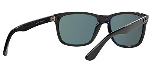 Ray-Ban Negro polarizado verde clásico del G-15 de 57 mm RB4181 gafas de sol Wayfarer