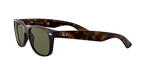 Ray-Ban New Wayfarer Gafas de sol, Tortoise, 58 para Hombre