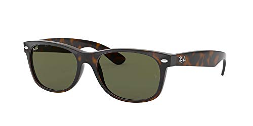 Ray-Ban New Wayfarer, Gafas de Sol Unisex adulto, Multicolor (Tortoise 902L), 55 mm