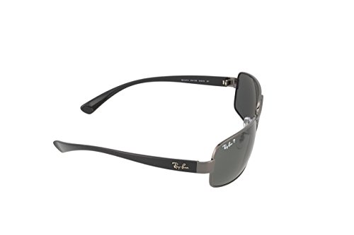 Ray-Ban Rb 3379 Gafas de sol, Gunmetal, 64 para Hombre