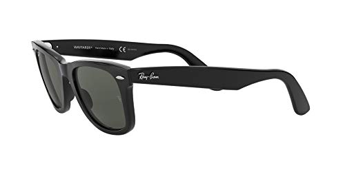 Ray-Ban Wayfarer 901/58 Gafas de sol, Black, 50 Unisex-Adulto