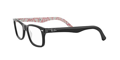 RAYBAN 5228 Monturas de gafas Top Black on Texture White, Mujer