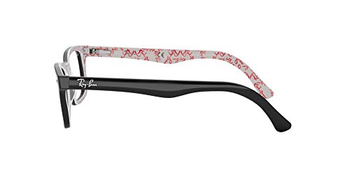 RAYBAN 5228 Monturas de gafas Top Black on Texture White, Mujer