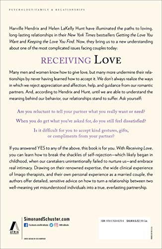 Receiving Love: Transform Your Relationship by Letting Yourself Be Loved