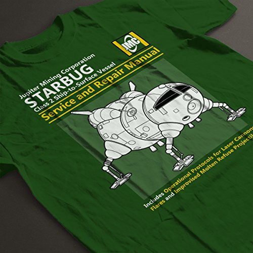 Red Dwarf Starbug Service And Repair Manual Women's T-Shirt