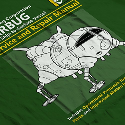 Red Dwarf Starbug Service And Repair Manual Women's T-Shirt