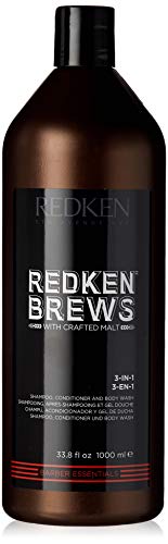 Redken 3 en 1 Champú, Acondicionador y Gel de Baño Coproral - 1000 ml.