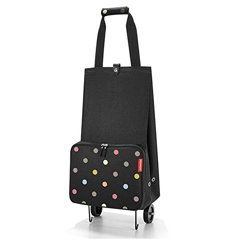 Reisenthel - Carrito Plegable (29 x 66 x 27 cm, 30 L), diseño de Lunares