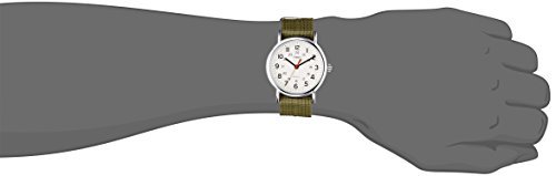 Reloj Timex Unisex  Special Weekender Slip Through, Verde (Verde/Beige)