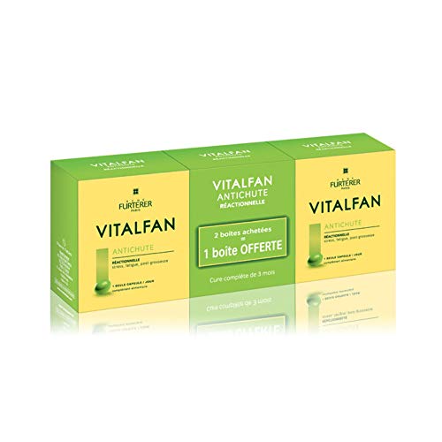 Rene Furterer Vitalfan anti-chute réactionnelle capsules lot de 3