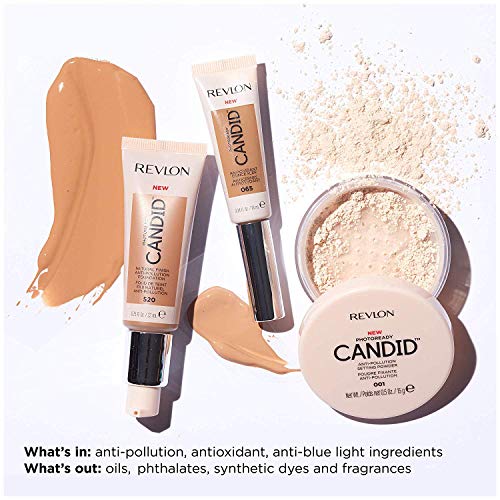 Revlon - Photoready Candid - Base de maquillaje líquida, efecto anticontaminación, con acabado natural