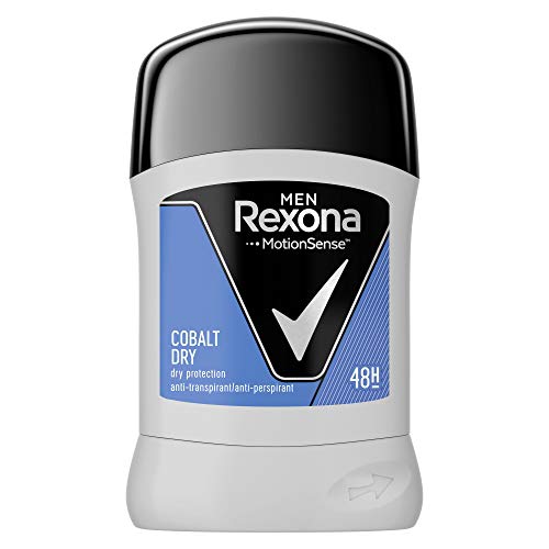 Rexona Cobalt Dry, Desodorante Antitranspirante, 50 ml, 6 Unidades