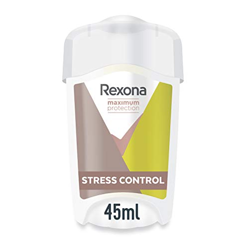 Rexona Maximum Protection Crema Antitranspirante Stress Control 45ml - Pack de 3