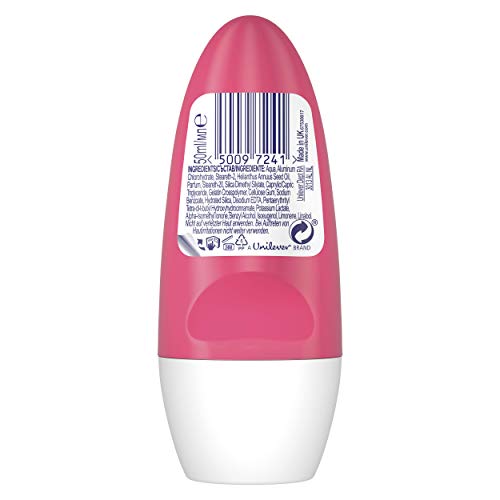 Rexona Tropical Antitranspirante Roll On para mujer, protección 48 horas - Paquete de 3 x 50 ml - Total: 150 ml