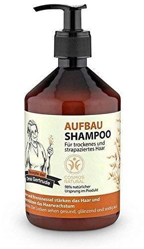 REZEPTE DER OMA GERTRUDE - Champú Reparación - Limpieza suave y delicada - Refuerza la estructura capilar - Con vitaminas y aminoácidos - 500 ml