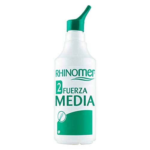 Rhinomer - Spray nasal 100% agua de mar, fuerza media 2, para adultos y niños a partir de 2 años - 135 ml