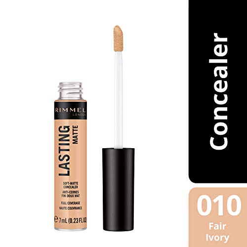 Rimmel Lasting Matte Concealer, Corrector, Tono 10, 21.5 g