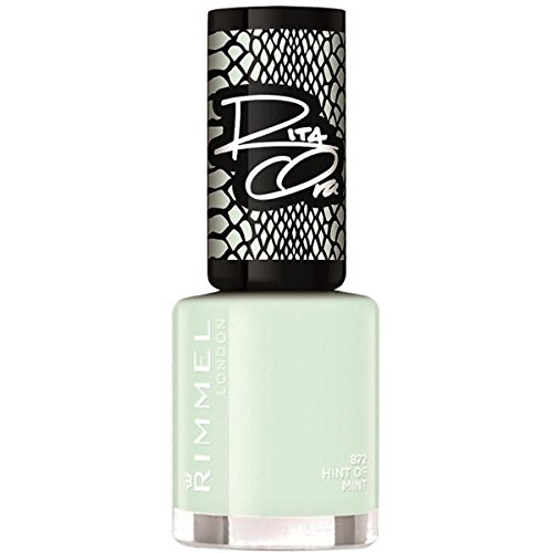 Rimmel London 60 Seconds Super Shine Esmalte de Uñas Tono 872 Hint Of Mint - 34 gr