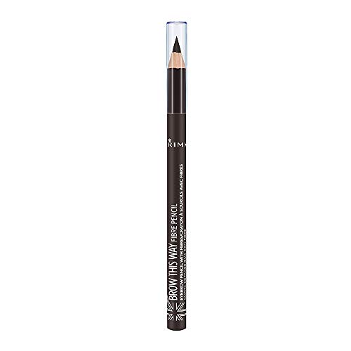 Rimmel London Brow This Way Fibre Pencil Lápiz de Cejas, Tono 3 - 1.08 gr