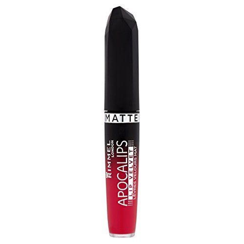 Rimmel London - labios mate de terciopelo - 405 naranja-logía