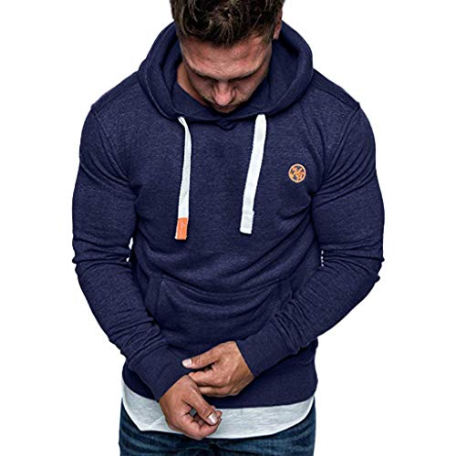 riou ¡Oferta Sudaderas con Capucha para Hombre Cosy Chaqueta Deportiva Sudadera con Cremallera Completa Slim Fit Hoodie Casual Jerséis Adolescente Top Blouse ¡Caliente!