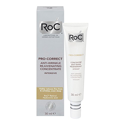 RoC - Concentrado rejuvenecedor anti-arrugas Pro-Correcto Intensivo - Todo tipo de piel - Reduce las líneas finas y arrugas - Retinol ROC® con ácido hialurónico - 30 ml