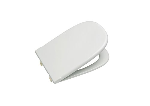 Roca A801327004 Tapa y asiento para inodoro con bisagras extraíbles, Blanco