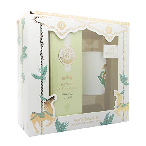 Roger Gallet Pack Verveine Utopie Extrait De Colonia + Vela Aromática