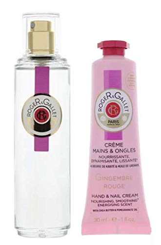 ROGER&GALLET Cofanetto Gingembre Rouge Acqua Profumata + Crema Mani