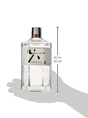 Roku Ginebra Artesanal Japonesa, 43% - 700 ml