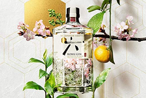 Roku Ginebra Artesanal Japonesa, 43% - 700 ml