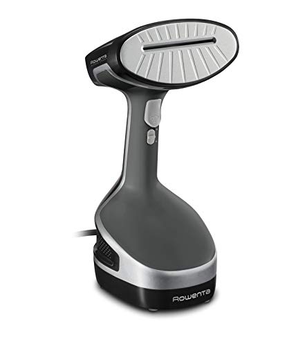 Rowenta Access Steam+ DR8150D1 - Cepillo de vapor, plancha vertical 1600 W, depósito 190 ml, elimina arrugas, olores y desinfecta, accesorio prendas delicadas y gruesas, cable de 3 m