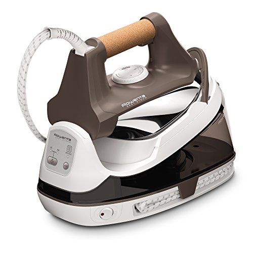 Rowenta VR7260F0 Easy Steam - Centro planchado de 5.5 bares de presión de agua, golpe de vapor de 210 g/min, vapor continuo de 100 g/min, depósito de 1.2 l y Modo Eco