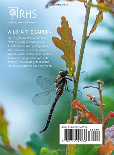 Royal Horticultural Society Wild in the Garden Pocket Diary 2021 (Diaries 2021)