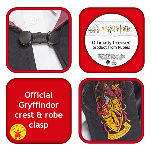 Rubies´s- Gryffindor vestido, Multicolor (Rubie's 700574 5-6)