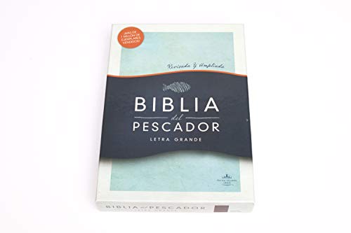 Rvr 1960 Biblia del Pescador Letra Grande, Caoba Símil Piel